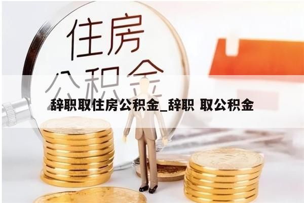辞职取住房公积金_辞职 取公积金